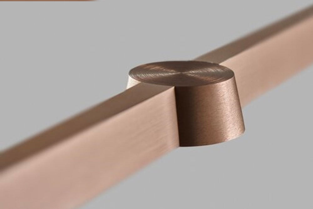Optic Linear L1000 pendel - Rose Gold - Light Point