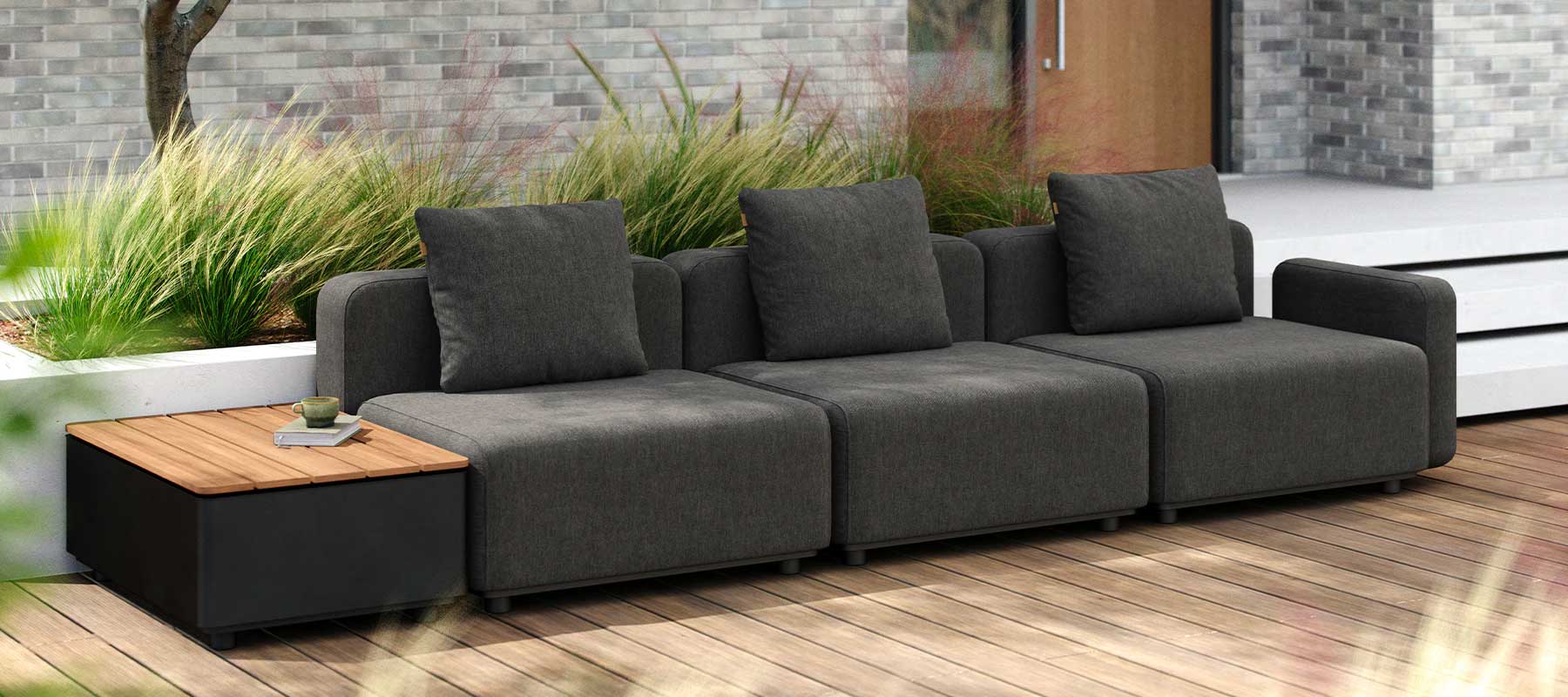 Patio Storage Table Udendørs sofabord - SACKit