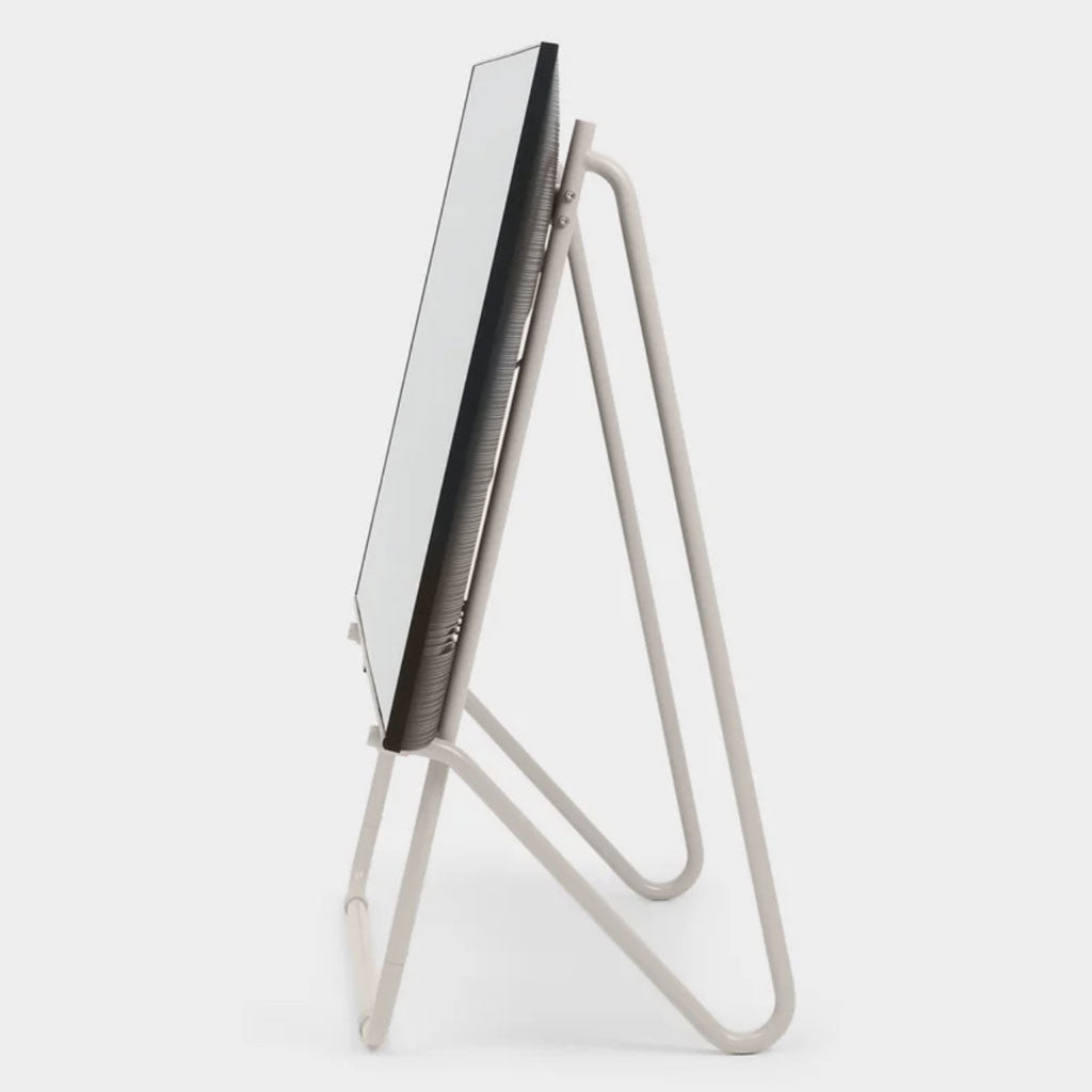 Bloom TV Stander - Oat - Pedestal