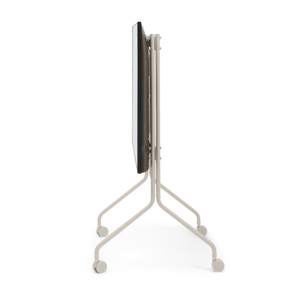 Moon Rollin' TV Stander - Oat - Pedestal