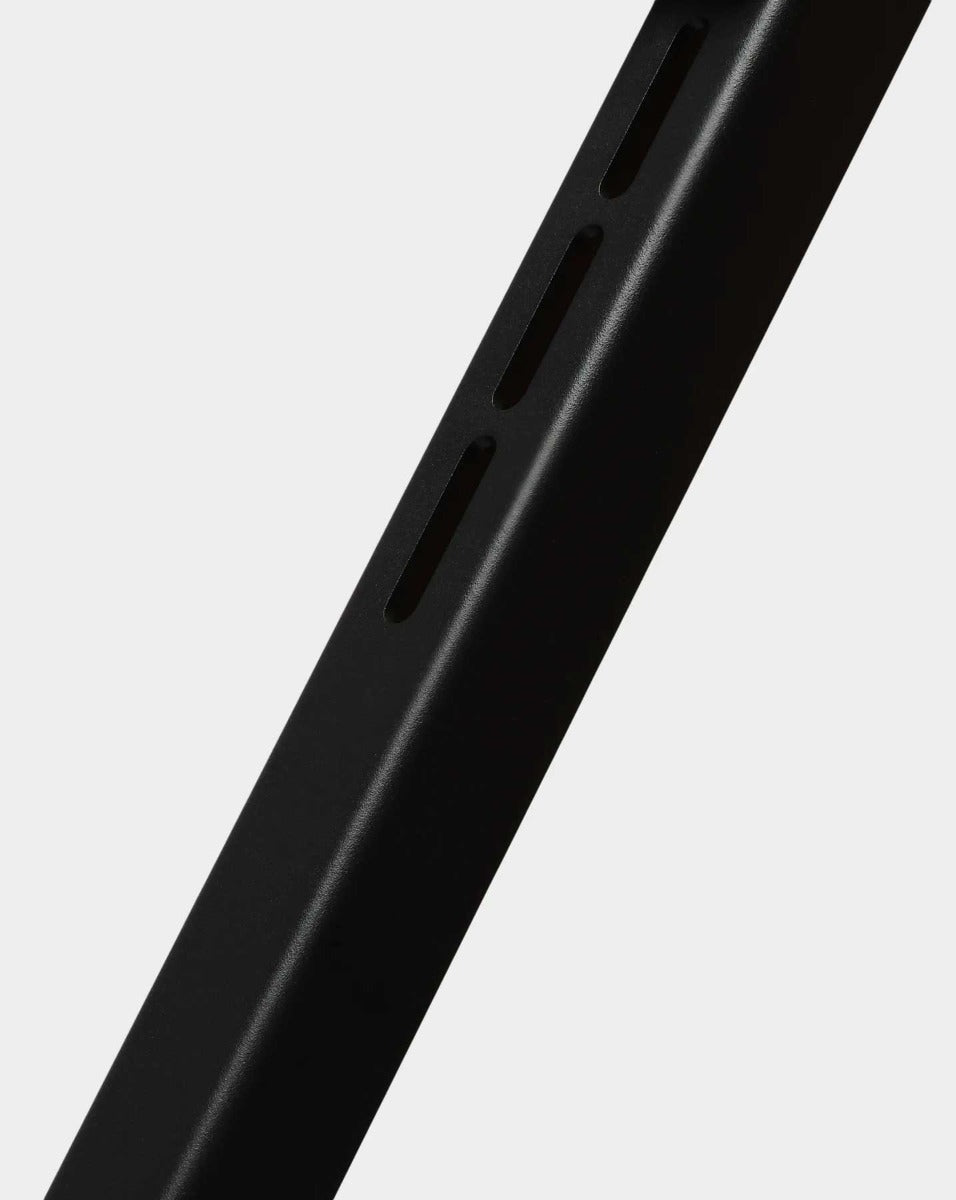 Straight Rollin' TV Stander - Charcoal - Pedestal