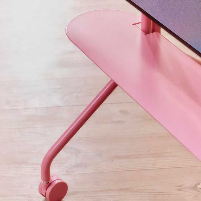 Pipe Shelf - Bubble Gum - Pedestal