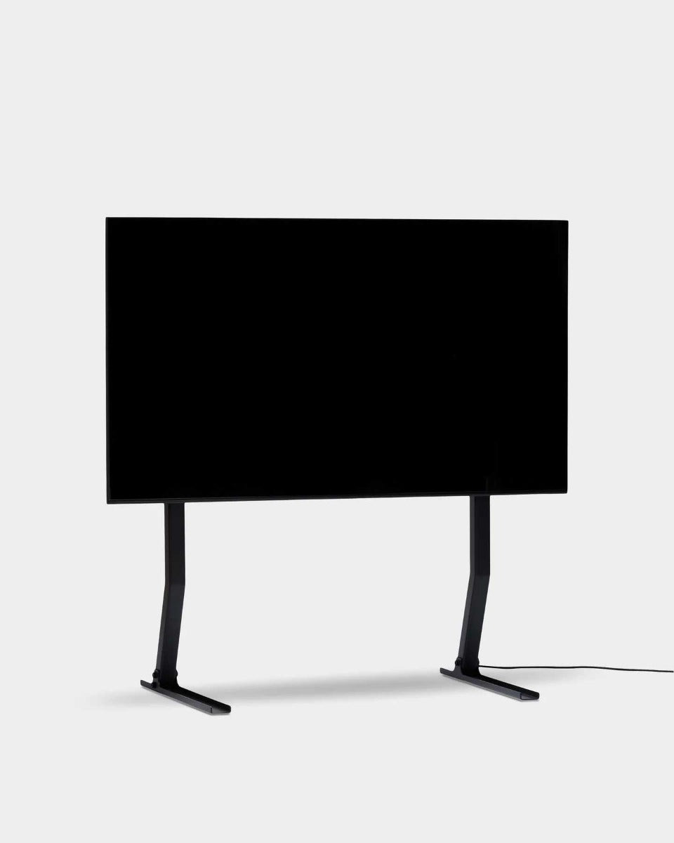 Bendy Tall TV Stander - Charcoal - Pedestal