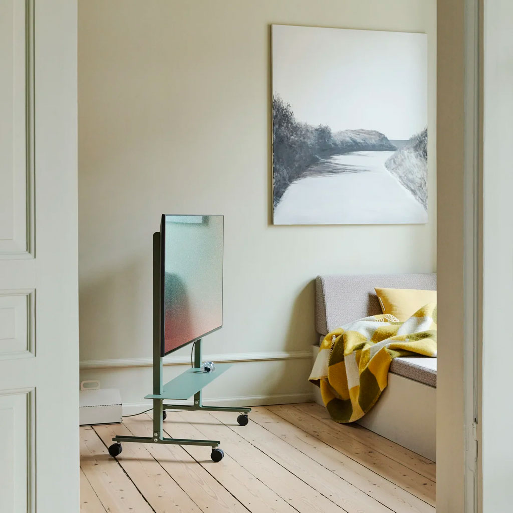 Plate Shelf - Mossy Green - Pedestal