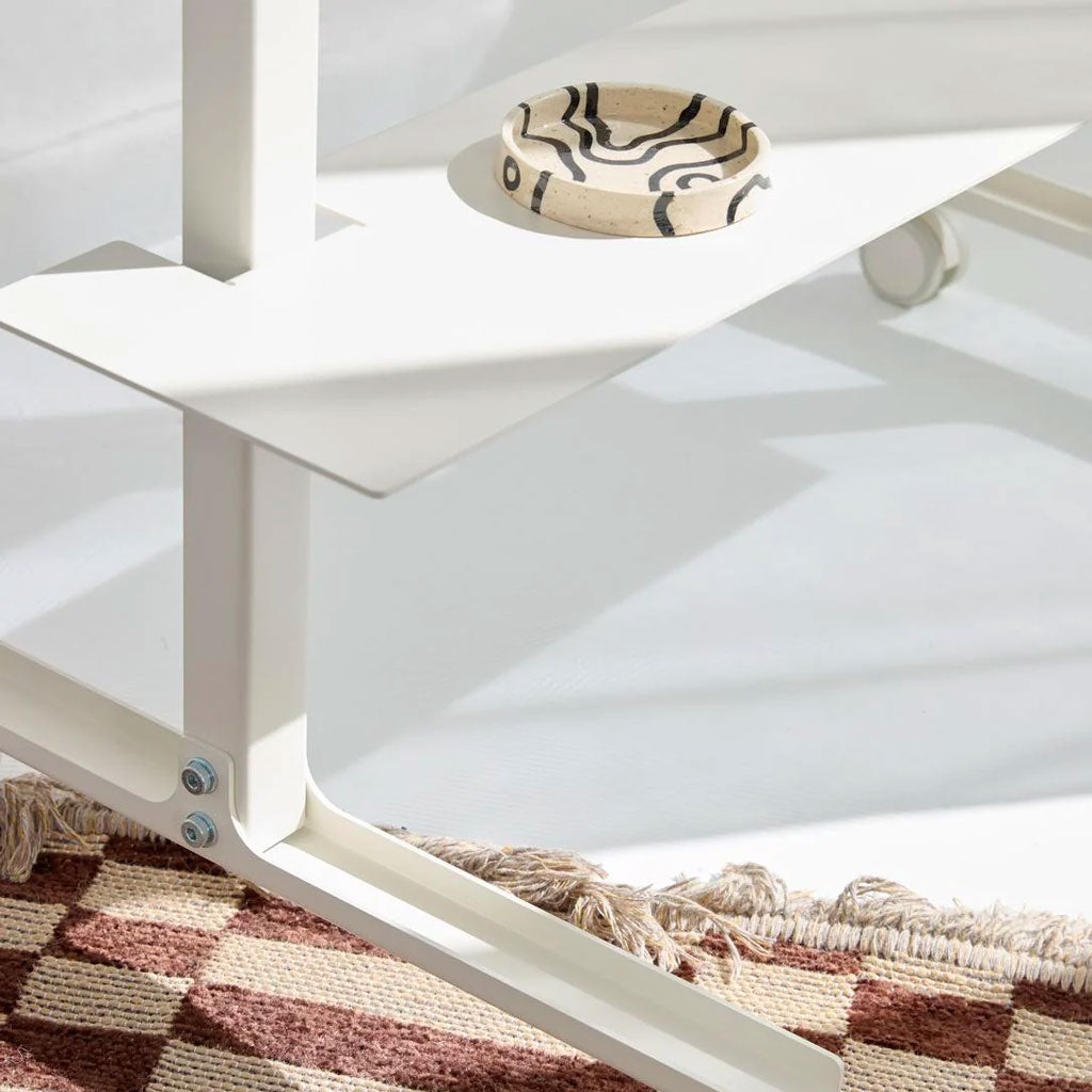 Plate Shelf - Pearl - Pedestal