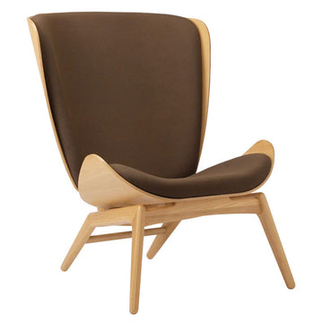 The Reader Lænestol - Oak/Mocca - H: 105 cm - Umage