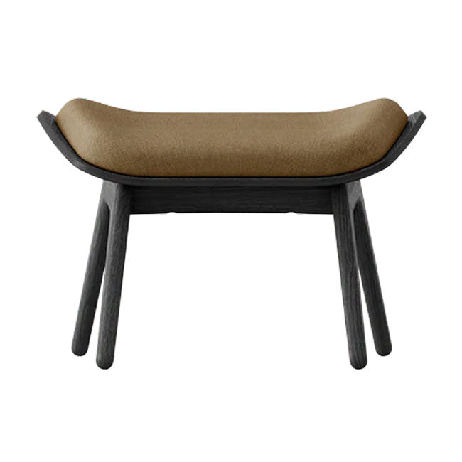 The Reader Ottoman Skammel - Black/Sugar Brown - 42x60 cm - Umage