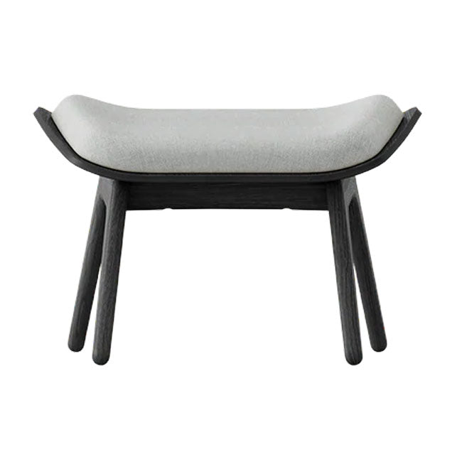 The Reader Ottoman Skammel - Black/Sterling - 42x60 cm - Umage