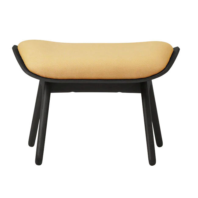 The Reader Ottoman Skammel - Black/Summer shine - 42x60 cm - Umage