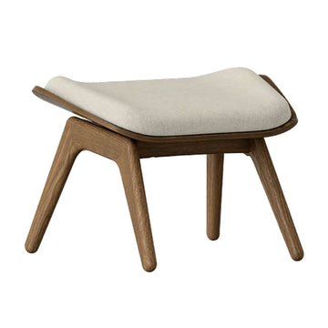 The Reader Ottoman Skammel - Dark Oak/White Sands - 42x60 cm - Umage