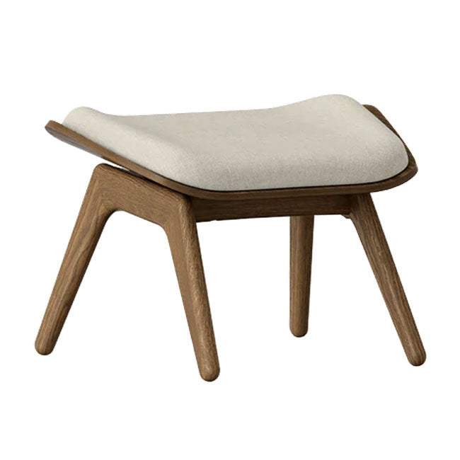 The Reader Ottoman Skammel - Dark Oak/White Sands - 42x60 cm - Umage