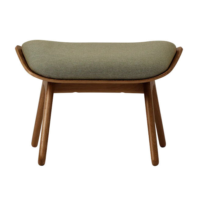 The Reader Ottoman Skammel - Dark Oak/Morning meadows - 42x60 cm - Umage