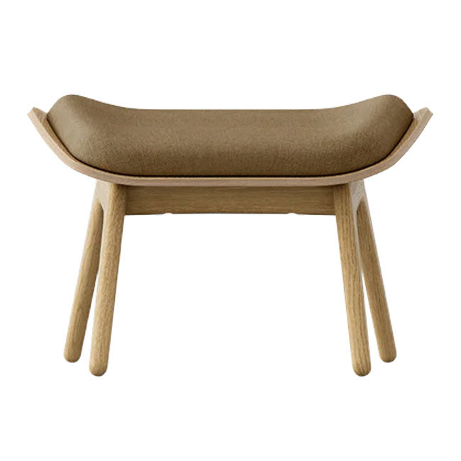 The Reader Ottoman Skammel - Oak/Sugar Brown - 42x60 cm - Umage