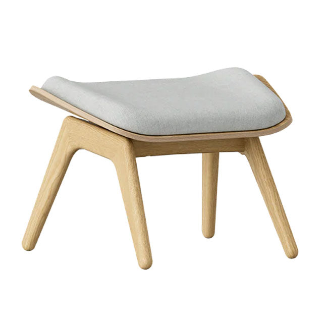 The Reader Ottoman Skammel - Oak/Sterling - 42x60 cm - Umage