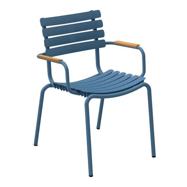 ReClips Dining chair - Bamboo/Sky blue - HOUE
