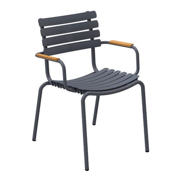 ReClips Dining chair - Bamboo/Dark grey - HOUE