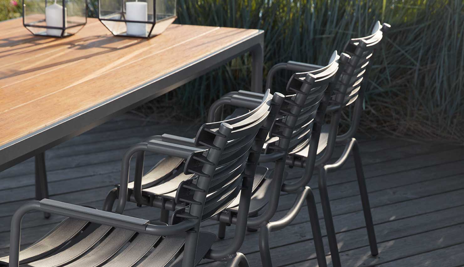 ReClips Dining chair - Dark grey - HOUE