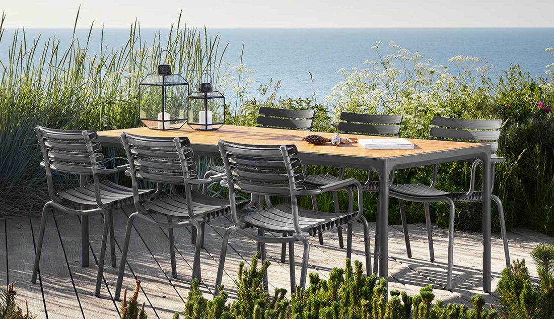 ReClips Dining chair - Dark grey - HOUE