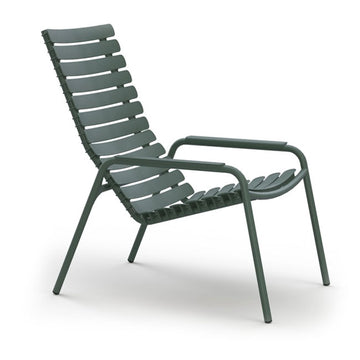 ReClips Lounge chair - Olive green - HOUE