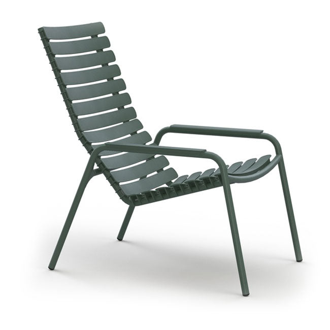 ReClips Lounge chair - Olive green - HOUE