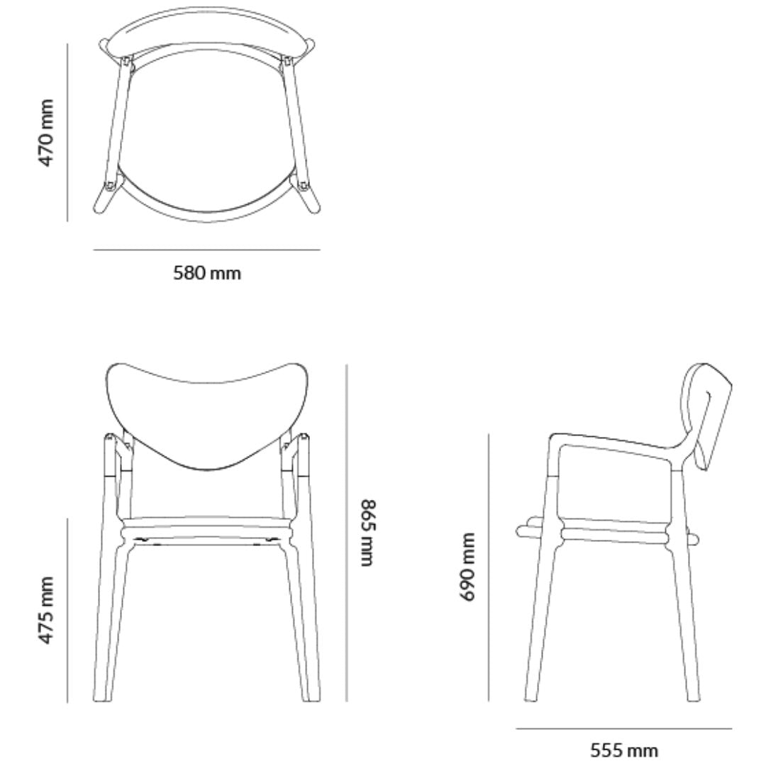 Salon Chair - Ro Collection