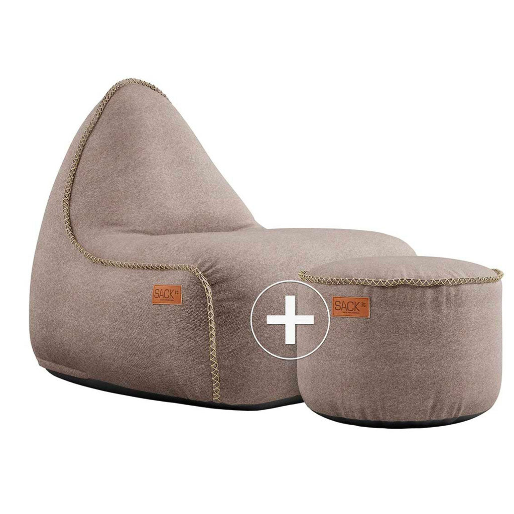 Canvas Lounge sækkestol - SACKit
