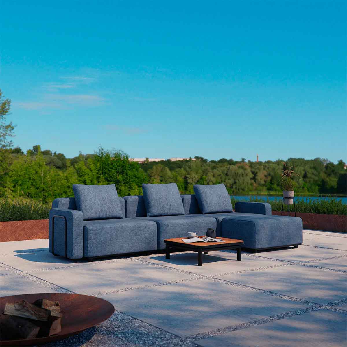 Cobana Lounge Sofa Puf - SACKit