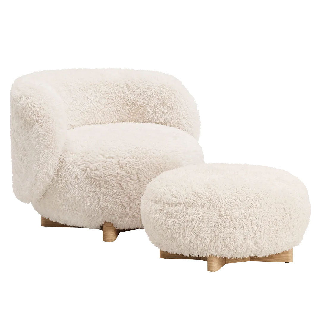 Favn Lounge Chair & Pouf - SACKit