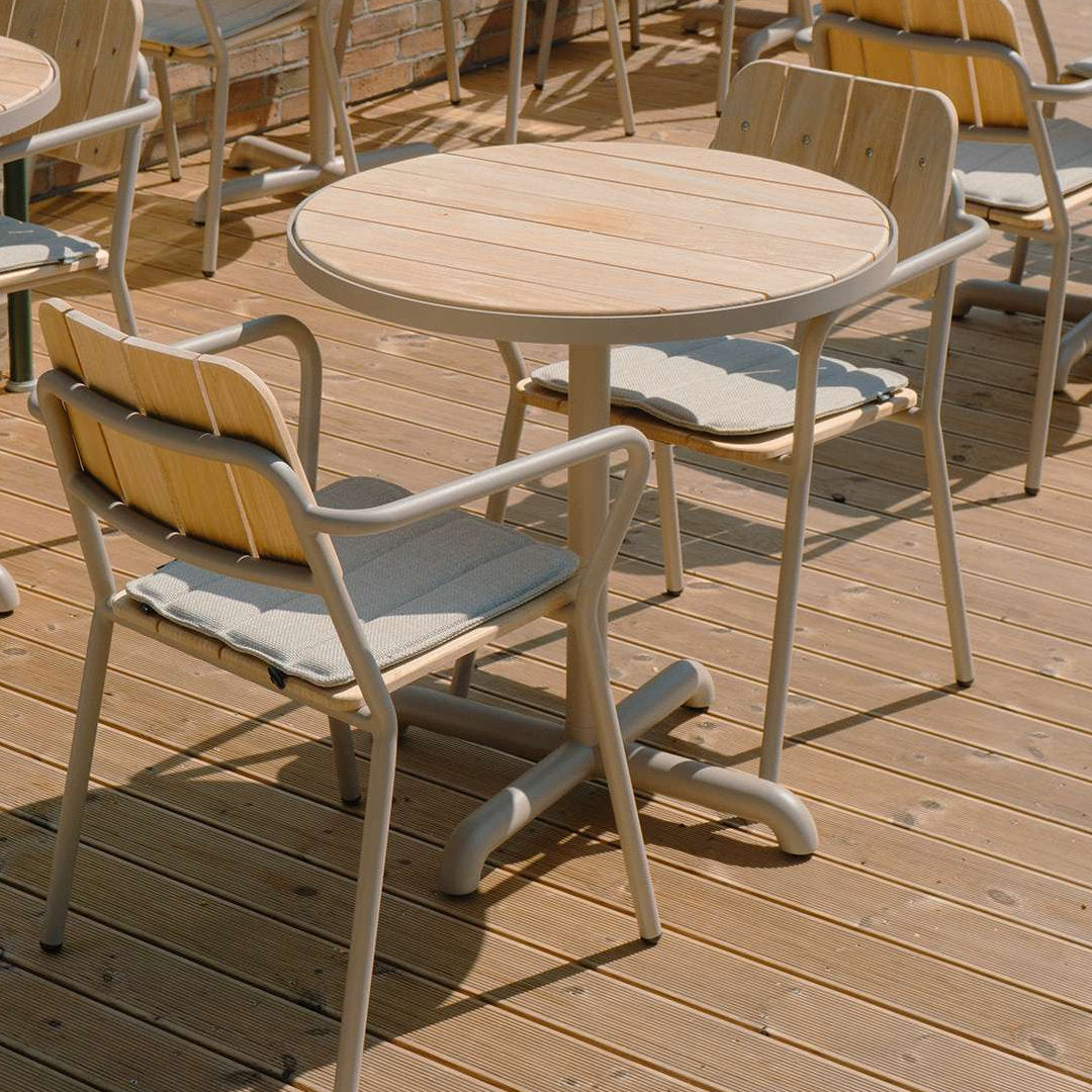 Kirra Café Table - Taupe - SACKit