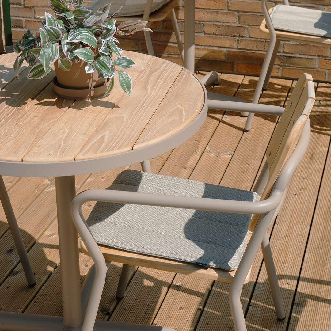 Kirra Café Table - Taupe - SACKit