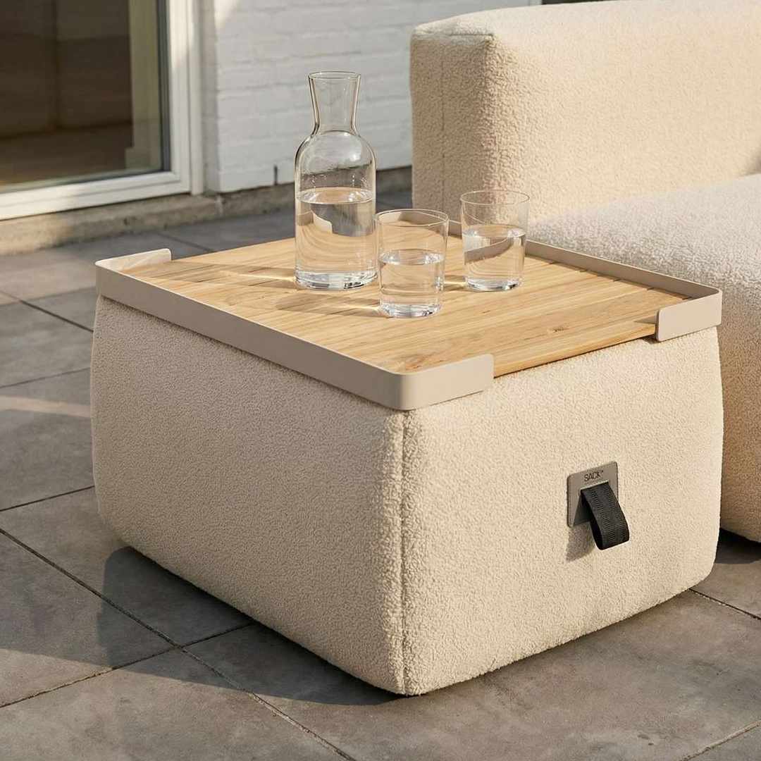 Patio Pouf Tray - SACKit