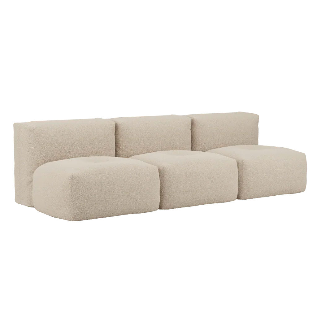Soft Sofa Indoor - 3 Seater Open - Teddy Beige - SACKit