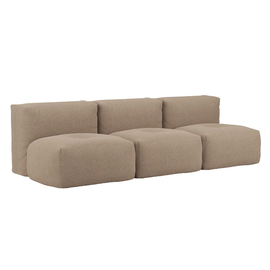 Soft Sofa Indoor - 3 Seater Open - Teddy Brown - SACKit