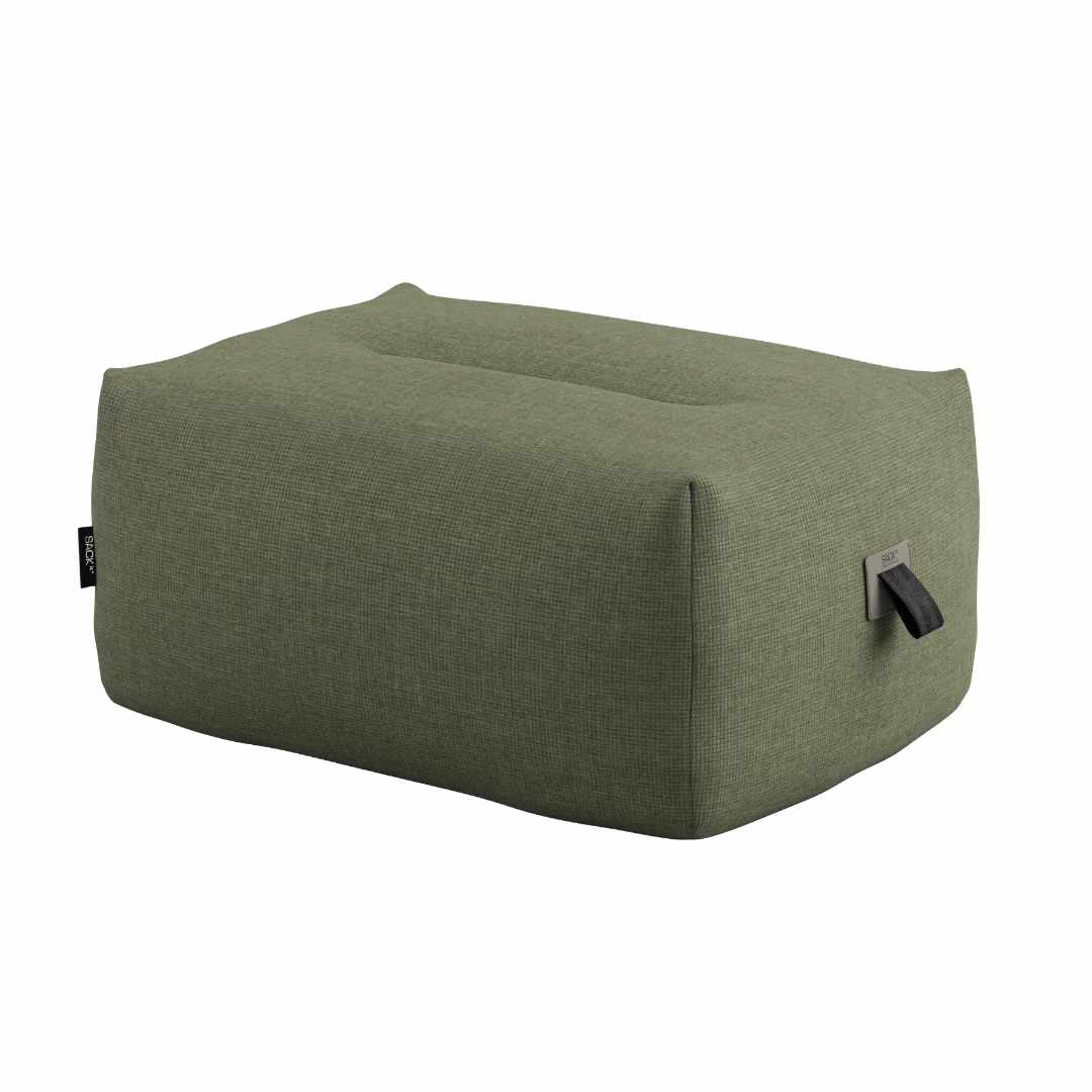 Soft Udendørs Sofa - Pouf - Kirra Olive - SACKit