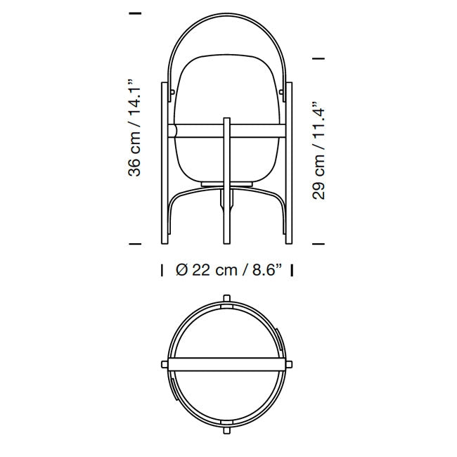 Cestita Batería - Santa & Cole