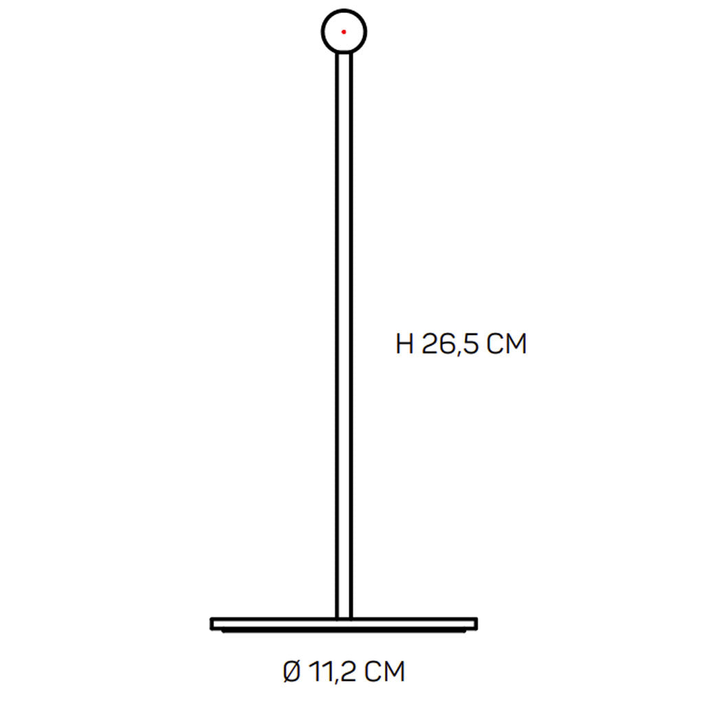 Sia Click Spot Batteri Bordlampe Med Sia Base Table - Sort - Loom Design