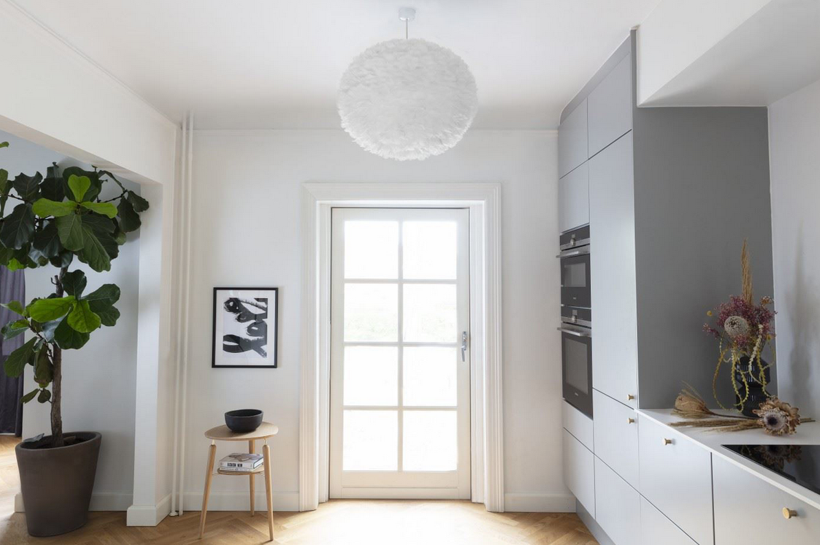 Eos Lampeskærm - Hvid - XL Ø:75 cm - Umage