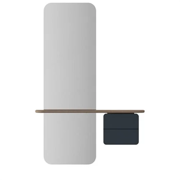 One More Look Spejl - Oak/Anthracite Grey - H: 118 cm - Umage