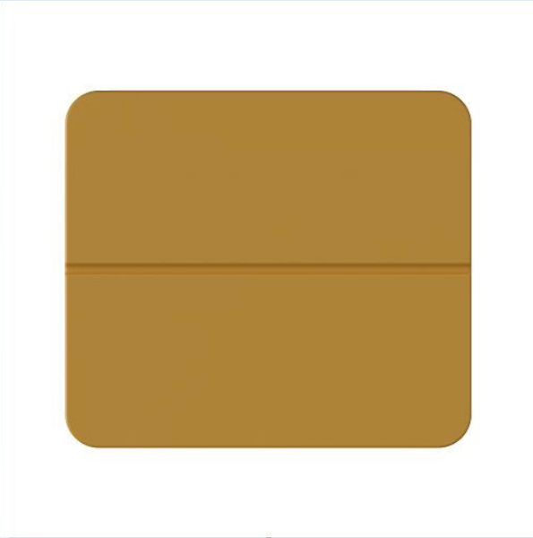 One More Look Spejl - Black Oak/Saffron Yellow - H: 118 cm - Umage