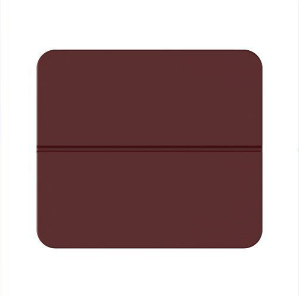 One More Look Spejl - Black Oak/Ruby Red - H: 118 cm - Umage
