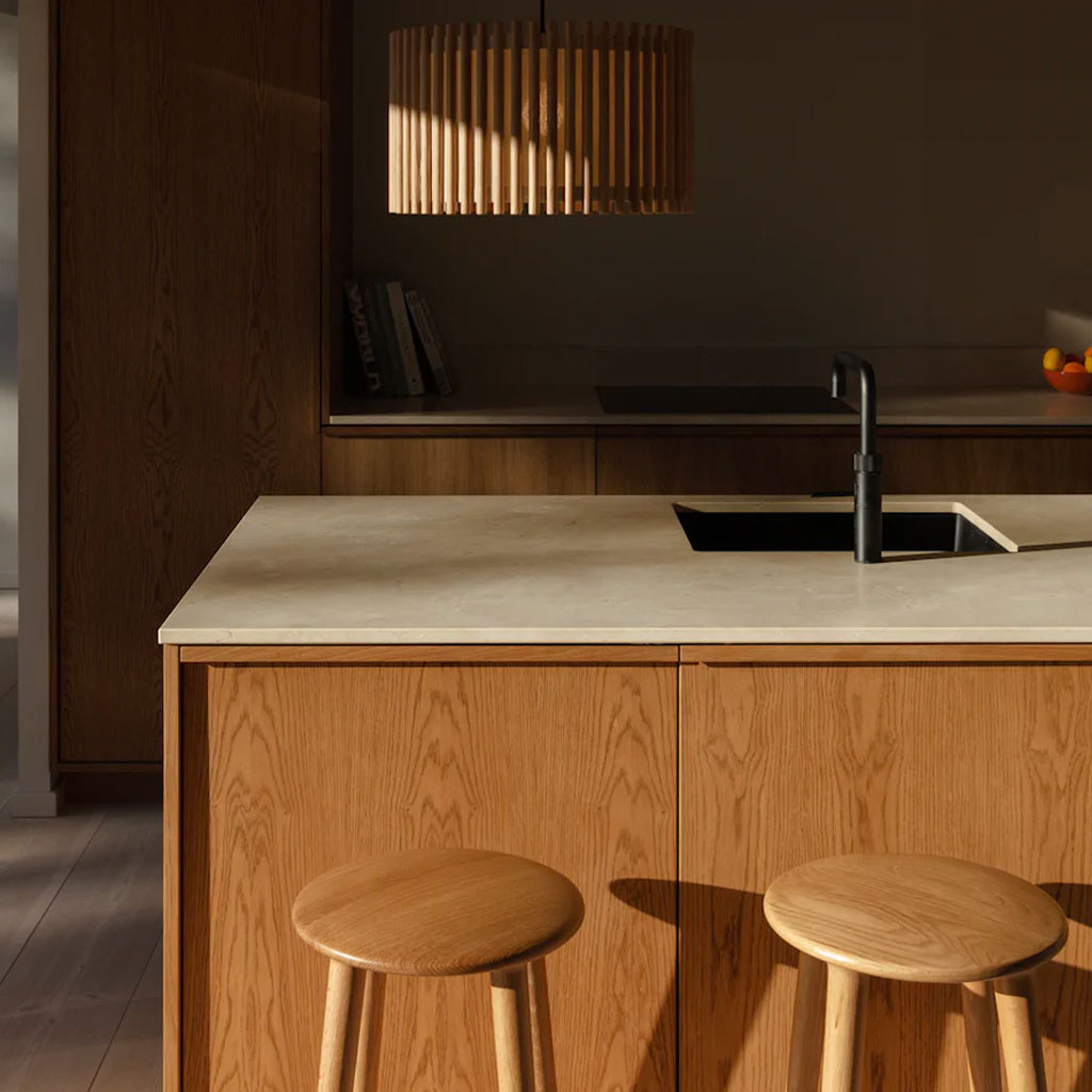 The Socialite Counter barstol - Oak - Umage