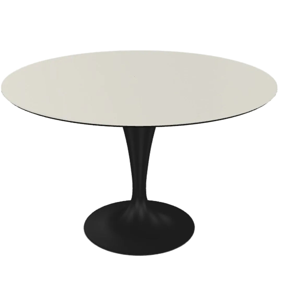 Flûte round spisebord - Ceramic - Sovet Italia