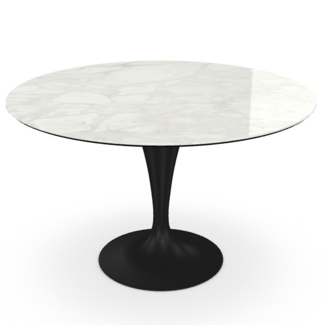 Flûte round spisebord - Ceramic - Sovet Italia