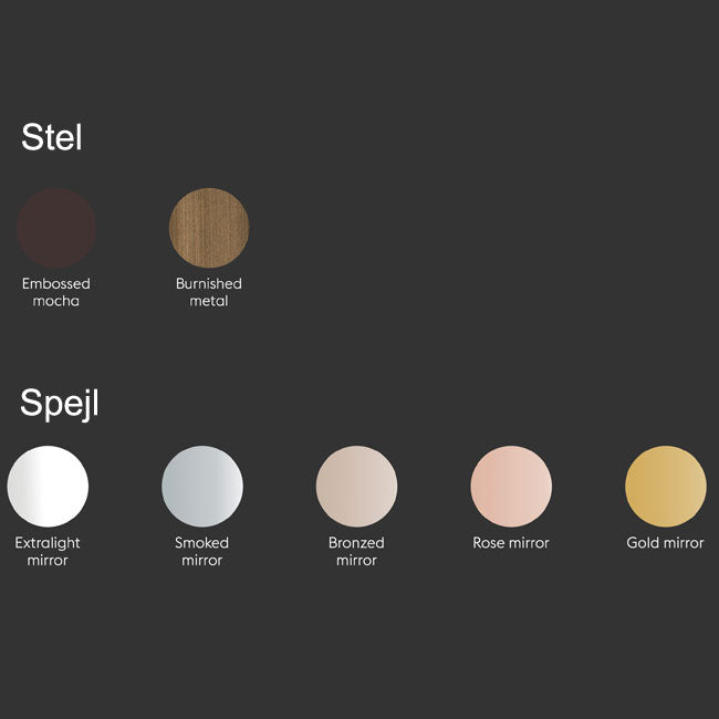 Visual Round spejl Ø150 - Sovet Italia