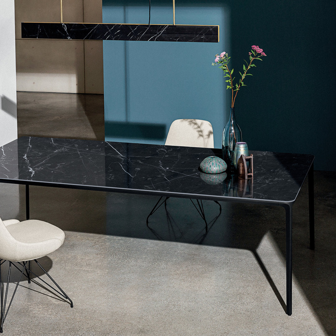 Slim rectangular spisebord - Ceramic - Sovet Italia