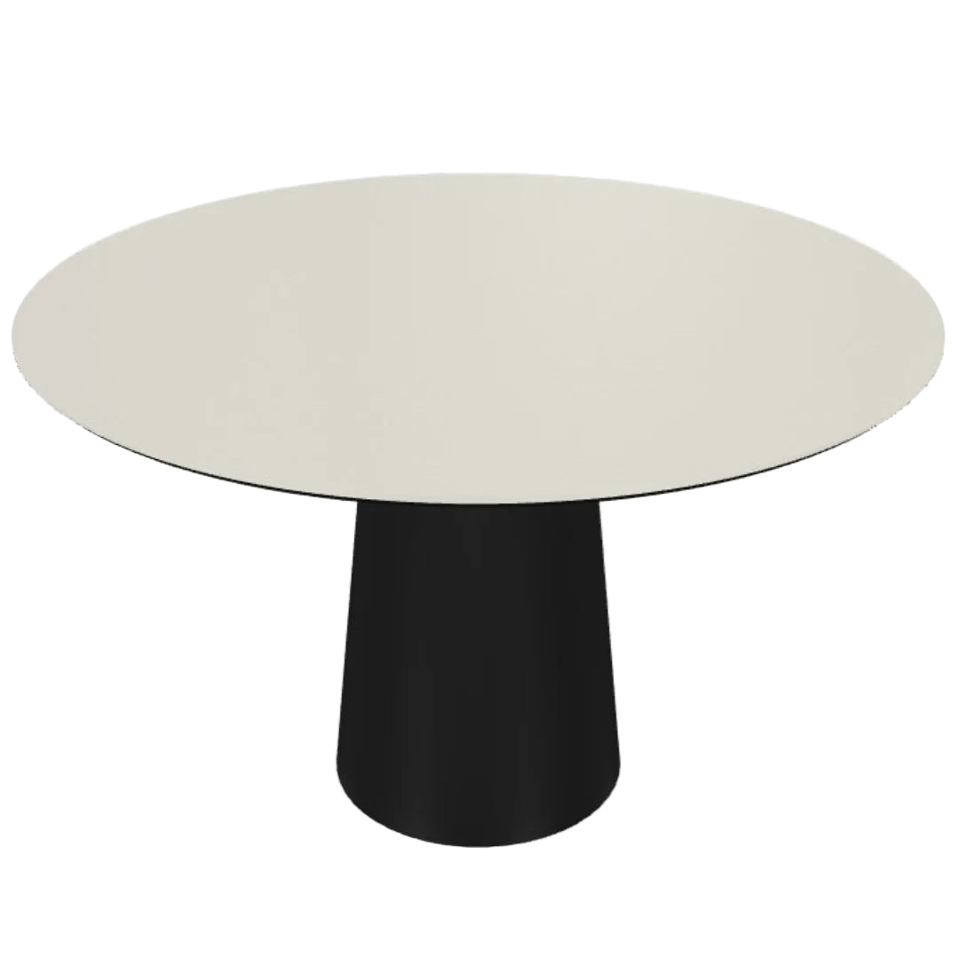 Totem round spisebord - Ceramic - Sovet Italia