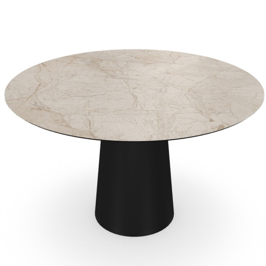 Totem round spisebord - Ceramic - Sovet Italia