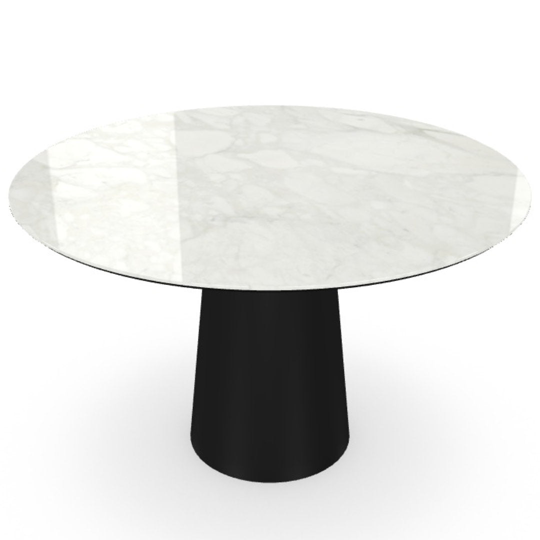 Totem round spisebord - Ceramic - Sovet Italia