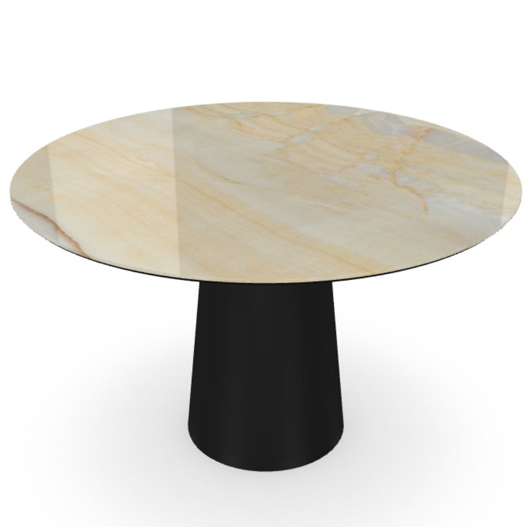 Totem round spisebord - Ceramic - Sovet Italia