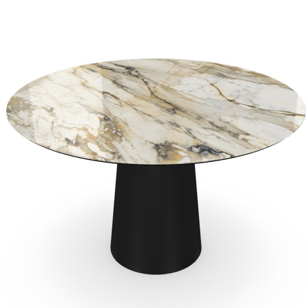Totem round spisebord - Ceramic - Sovet Italia